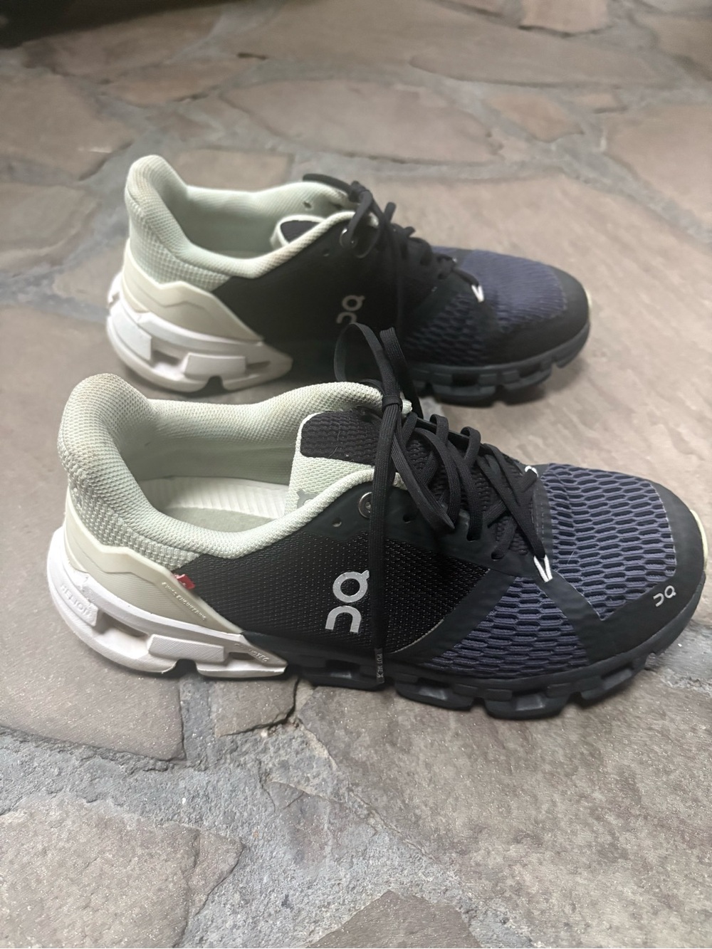 On Running womens Black and Navy Cloudflyer Athletic Shoes